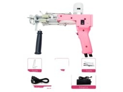 Pistola De Tufting Elétrica, 2 Em 1 Pelagem Cortada E Laçada, Altura De Pelagem Ajustável, 110v 220v Oem