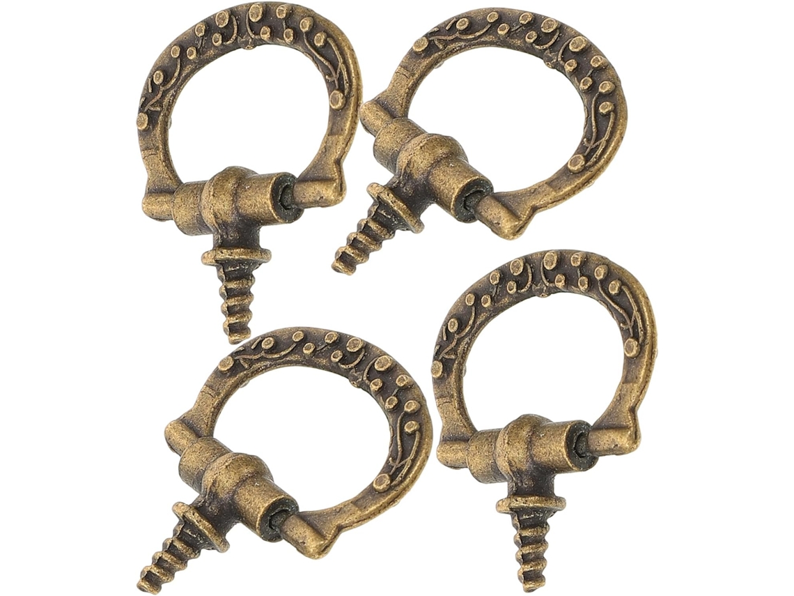 Mini Puxadores De Armário, 10 Peças, Delicados, Em Liga Metálica, Para Armários De Cozinha E Gavetas Cômodas