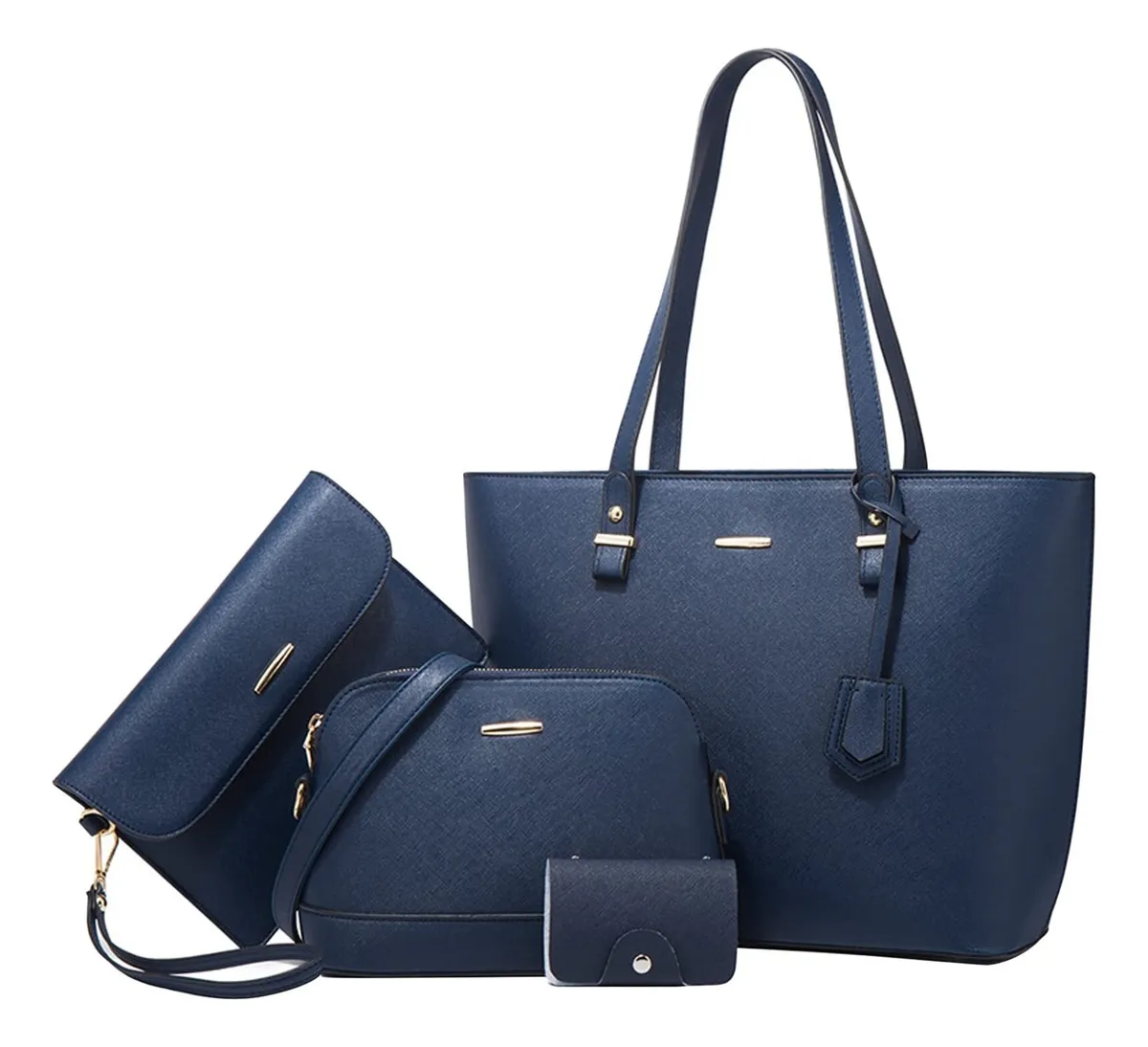 Bolsas Femininas, Pacote Com 4 Bolsas De Ombro Casuais Para Mulheresvayotoy