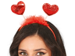Tiara de corações adultos
