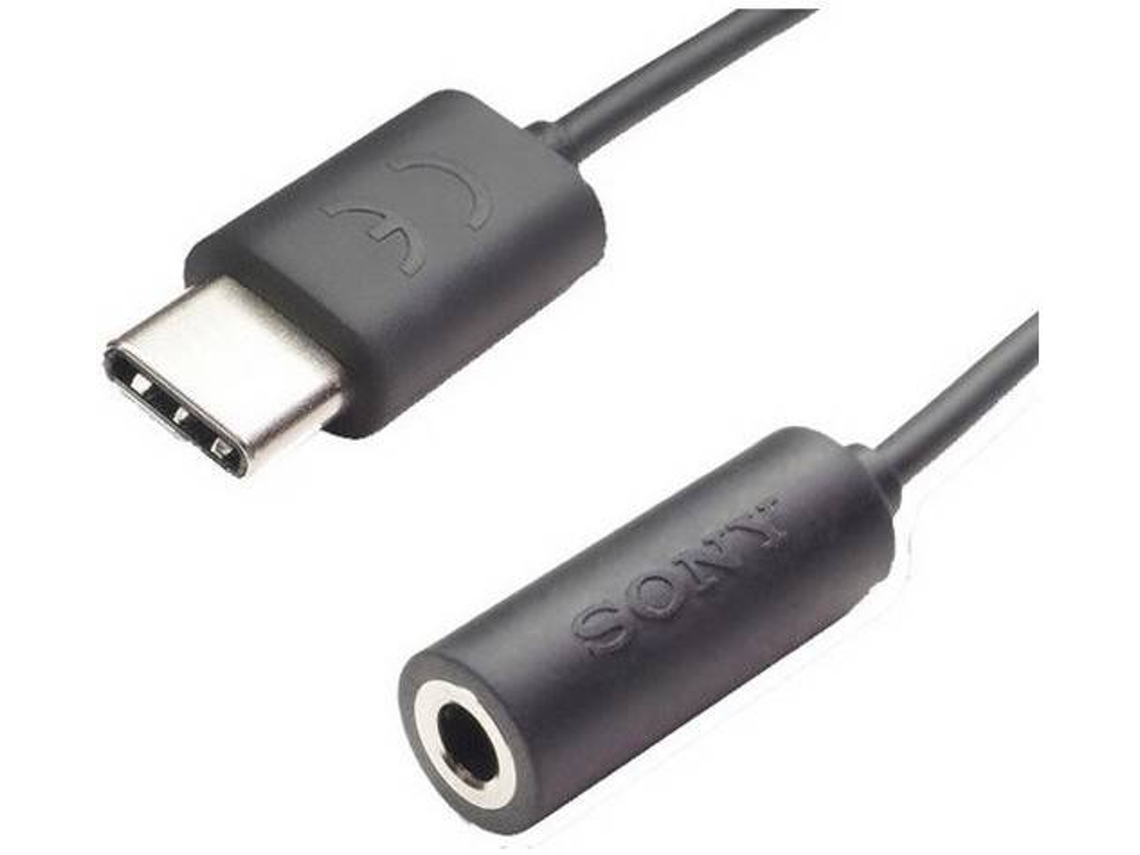 Adaptador SONY 3120821 (Jack 3.5mm - USB-C - Preto)
