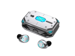 Auscultadores Bluetooth TRUMSEN M42 In Ear Prata