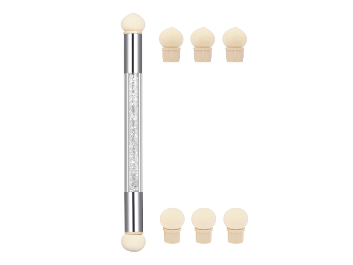 2026altiro-ferramenta De Manicure Pincel De Espuma De Unhas De Dois Pontos