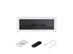 Umidificador De Óleos Essenciais Umidificador De Aromaterapia Doméstico Luz Led Controle Remoto Branco SUNNY SPACES