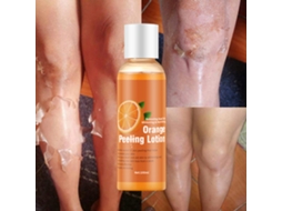 Gel Corporal Exfoliante De Naranja Para Iluminar A Pele