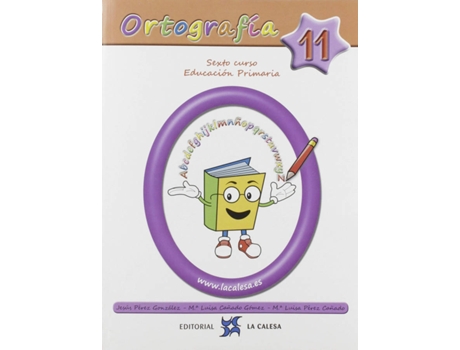 Livro Ortografía Calesa 11. 6ºprimaria 2019 de VVAA (Espanhol)