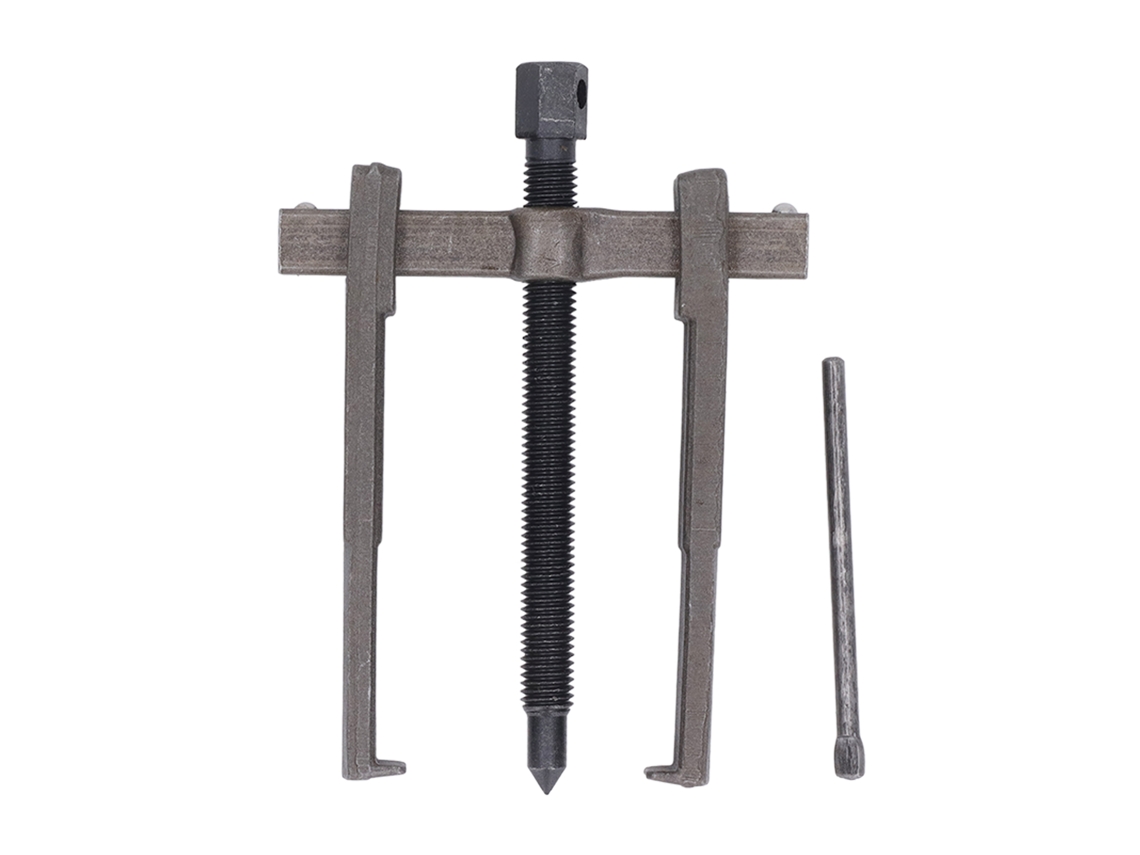 Extrator de rolamentos de aço carbono de 6 polegadas com 2 garras para automóveis, motocicletas e máquinas.