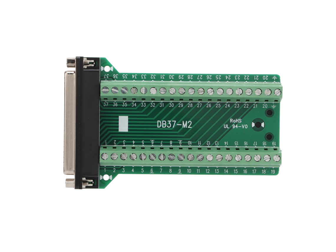 Placa Adaptadora Db37, Tipo De Porca, Isolada
