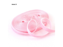 Fita de Veludo Natalina de 5 Jardas Fita Vintage Ideal para Embalagens de Natal e Casamento. MDUG (rosa Escuro, 6 Mm)