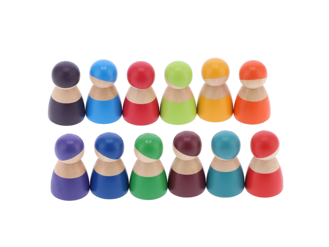 Mali brinquedo de Blocos de Madeira com Figuras Humanas para Pré escola Aprendizagem e Desenvolvimento Infantil