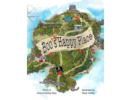 Livro Boos Happy Place De Adrienne Baker (inglês)