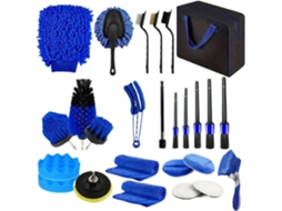 Kit de lavagem de carros ergonômico e reutilizável, com interior resistente a rasgos.