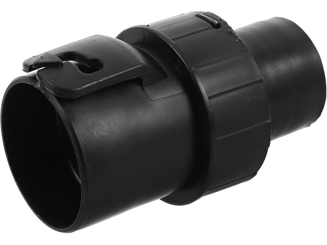 Mangueira para Aspirador de Pó Inoomp, para Limpeza Industrial e Doméstica. Adaptador de Plástico Preto com Fácil CHABERLU