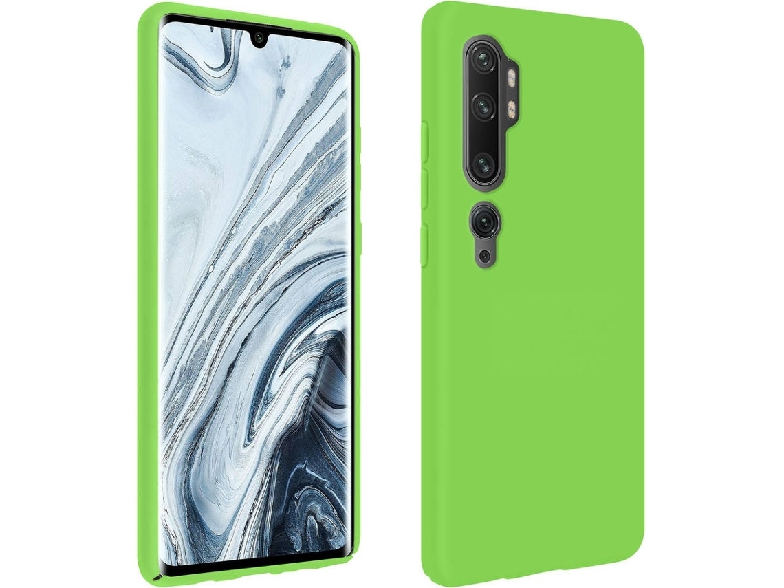 Capa Para Telemóvel Compatível Com Xiaomi Mi Note 10 Back, Verde - Tressino