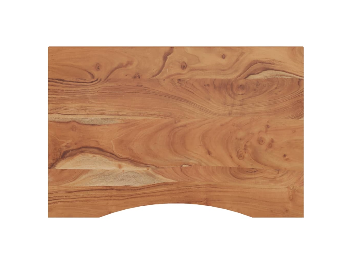 Desk Top, Desk Tops Vidaxl Marrom Madeira De Acácia (80 X 60 X 2.5 Cm)