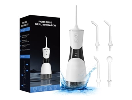 Water Jet Irrigador Oral Elétrico Portátil E Poderoso Limpador De Dentes Perobuno