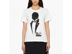 Rockinstone Godfather Movie Silhouette White Adult T-shirt Size:xl