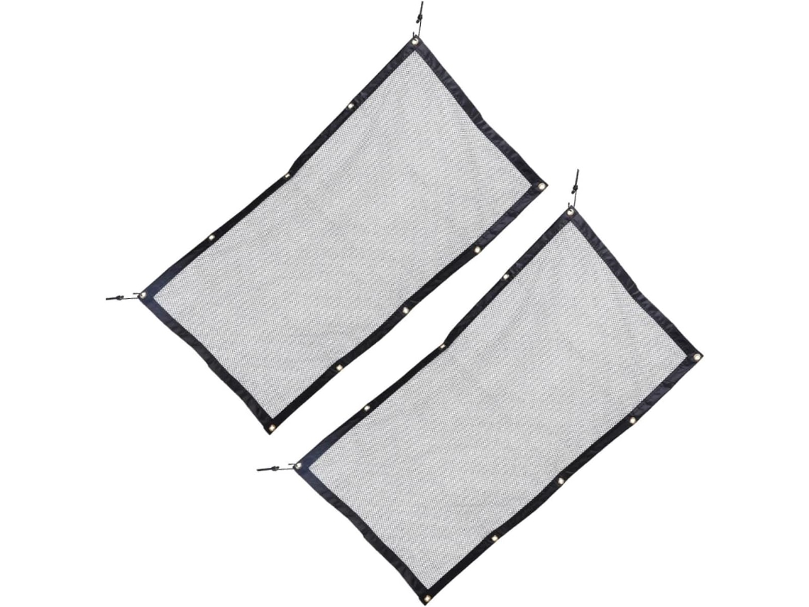 Conjunto De 2 Redes Segurança Para Carro,barreira Separação Animais Estimação,malha Resistente...