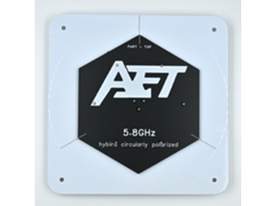 3 Peçasantena Fpv Direcional de 5,8 Ghz e 17 Dbi com Polarização Circular para Drones e Aviões Rc de Longo Alcance MDUG