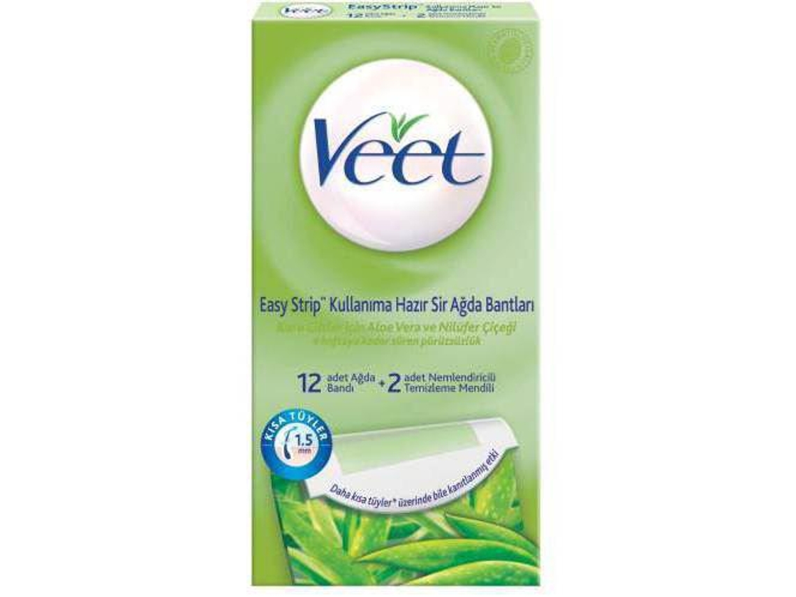 Veet Cold Wax Bands Dry Skin 12 Pcs