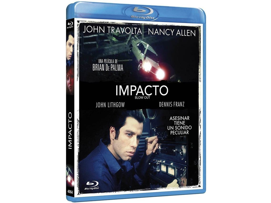 Blu-Ray Blow Out (1981) / Impacto (Edição em Espanhol)