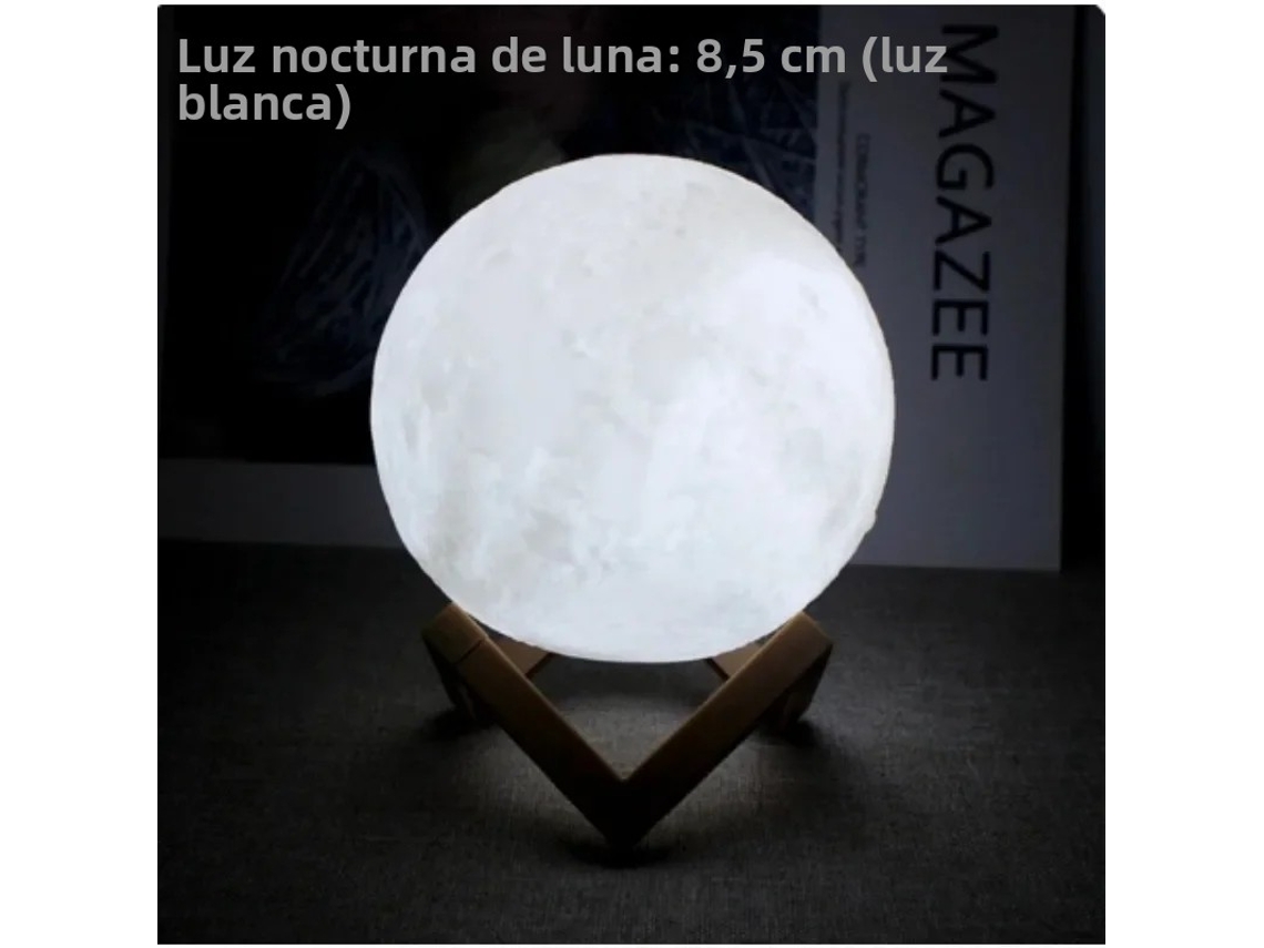 Luminária Noturna de Lua/luminária Led Diy MDUG (luz Fria)