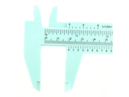 Paquímetro Vernier De Plástico 150mm, Ferramenta Medição Com Visor