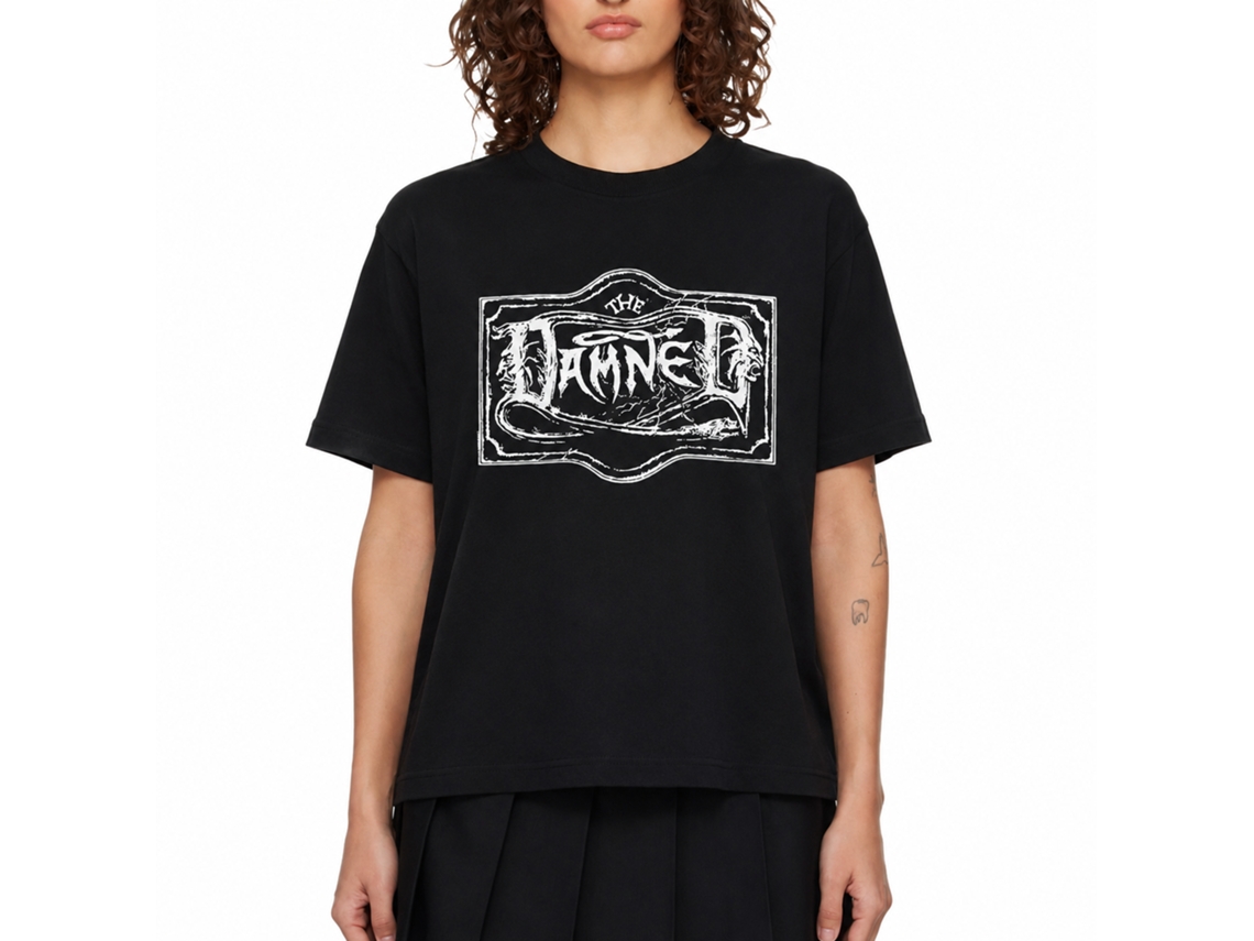 The Damned Chiswick T-shirt Unisex Adults Size:m