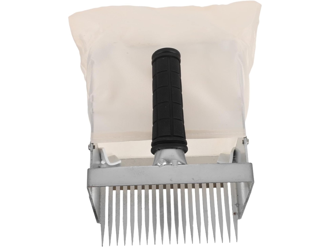 Ancinho para Colher Mirtilos com Cabo, Ferramenta de Metal para Colheita de Frutas Pequenas, Jardinagem e Atividades Ao Ar Livre. SFUSHOS