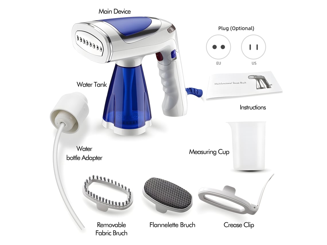 Handheld Clothes Steamer, 40-second Fast Heating, Foldable, Eoocoo