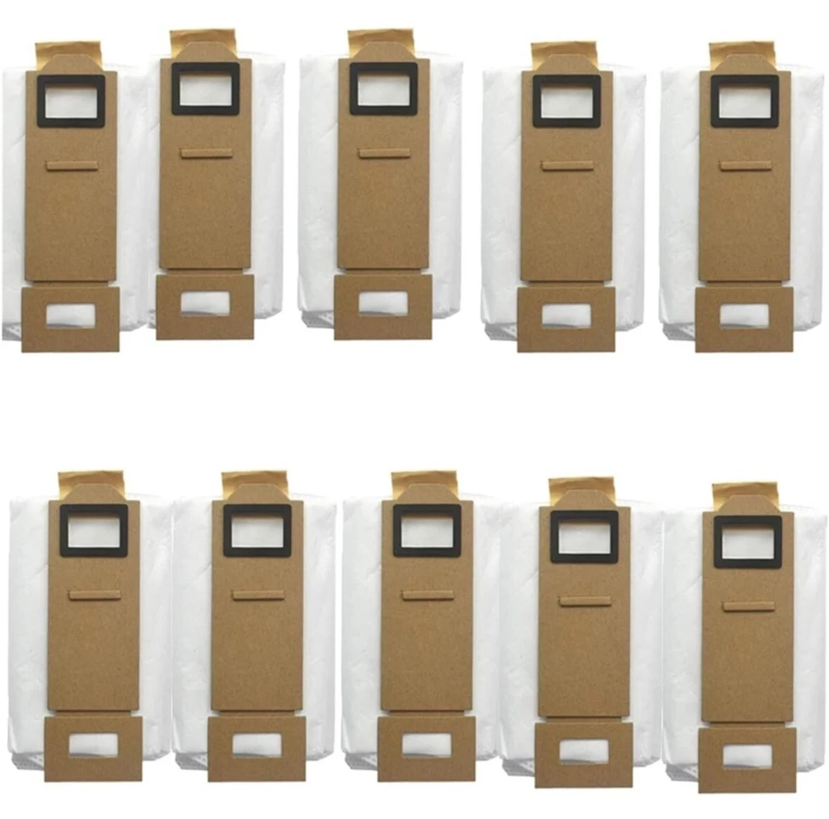 10 Peças De Acessórios Para Saco De Pó Para Aspirador De Pó Xiaomi Roborock T7s T7plus T7splus S7 SUNNY SPACES