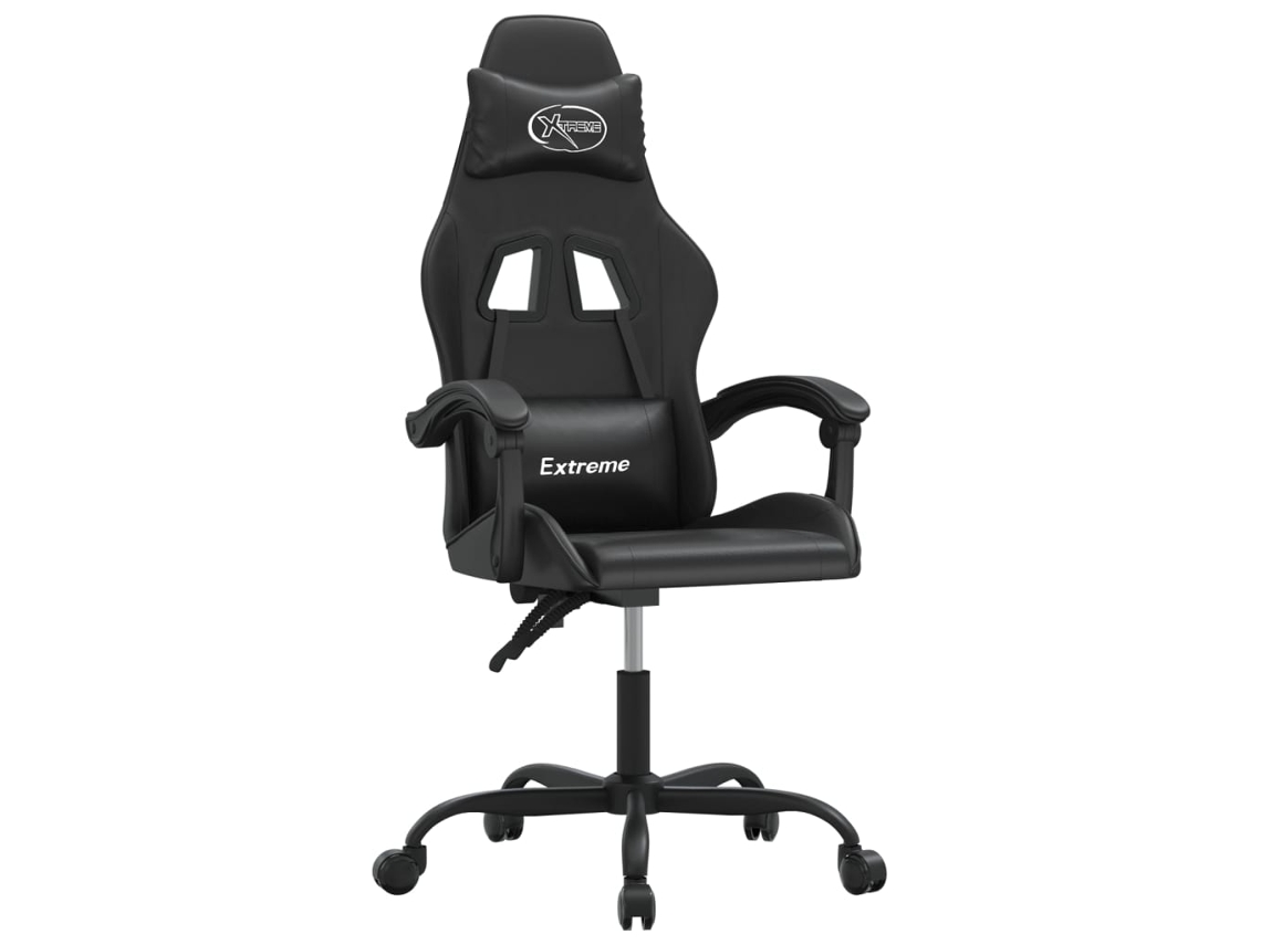 Gaming Chair, Gaming Chairs Vidaxl Preto Couro Artificial