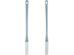 Escova De Silicone Com Cabo Longo Sewroro Para Esfoliação Dos Pés E Dedos, Pacote Com 2 Unidades, Ideal Para Cuidados
