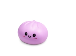 Brinquedo Anti estresse LAXISCREED Pão Lichia Roxo, Macio e Versátil para Alívio do Stress