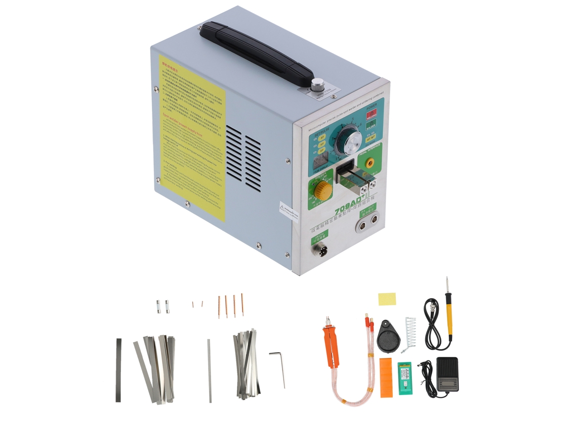 Laxiscreed Spot Welder 3.2kw Com Bateria De Lítio E Aquecimento Automático