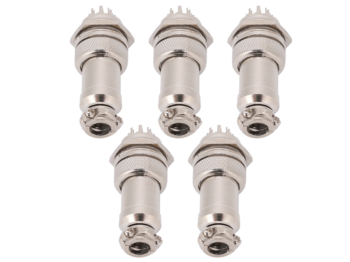 Conector De Plugue De Aviação Laxiscreed Para Painéis E Chassis, Resistência A 450v