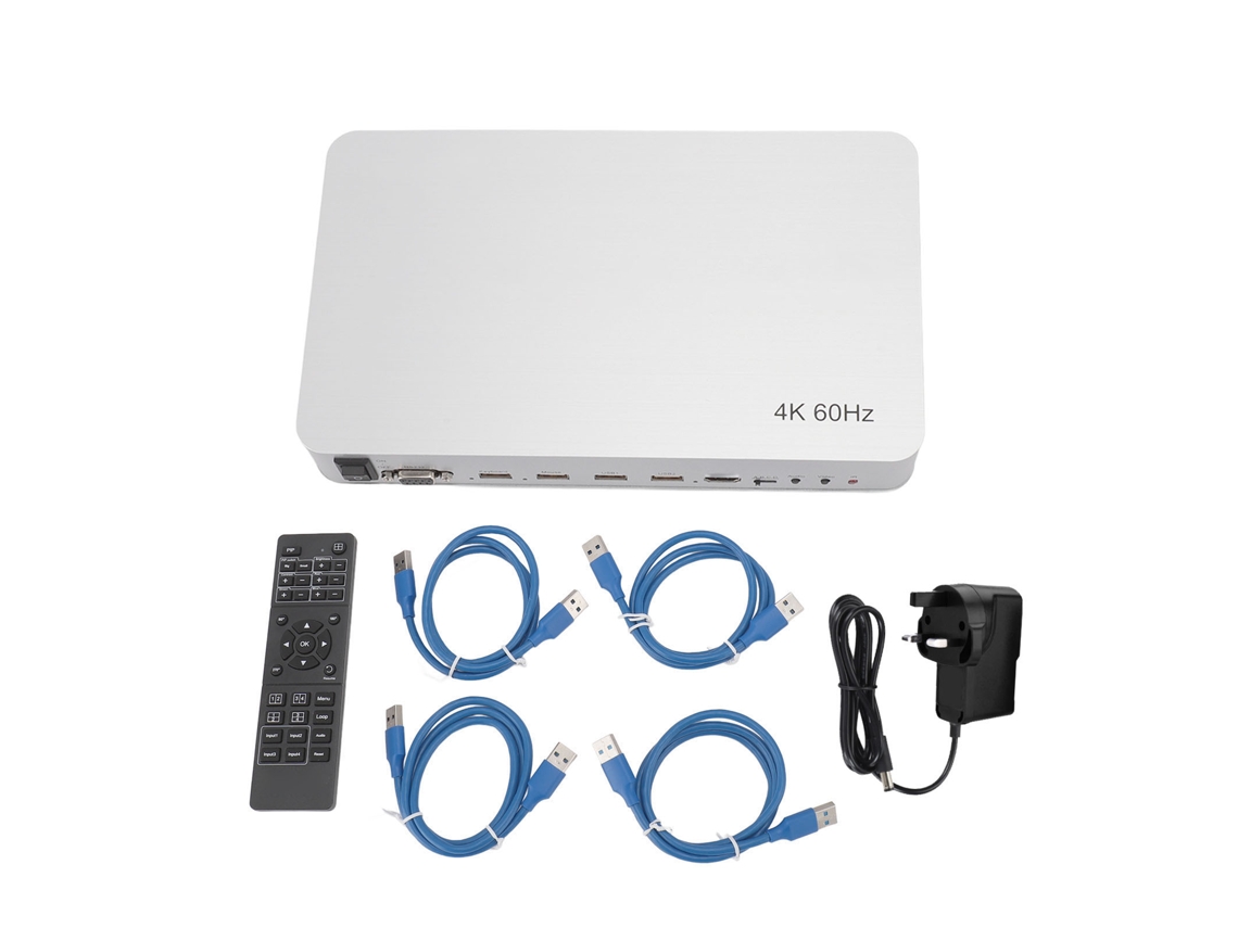 Switch Kvm 4 Porta 4k60hz LAXISCREED