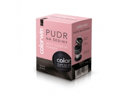 Pó De Raiz Colorwin Para Cobrir E Aumentar Volume Do Cabelo, Preto, 3.2g