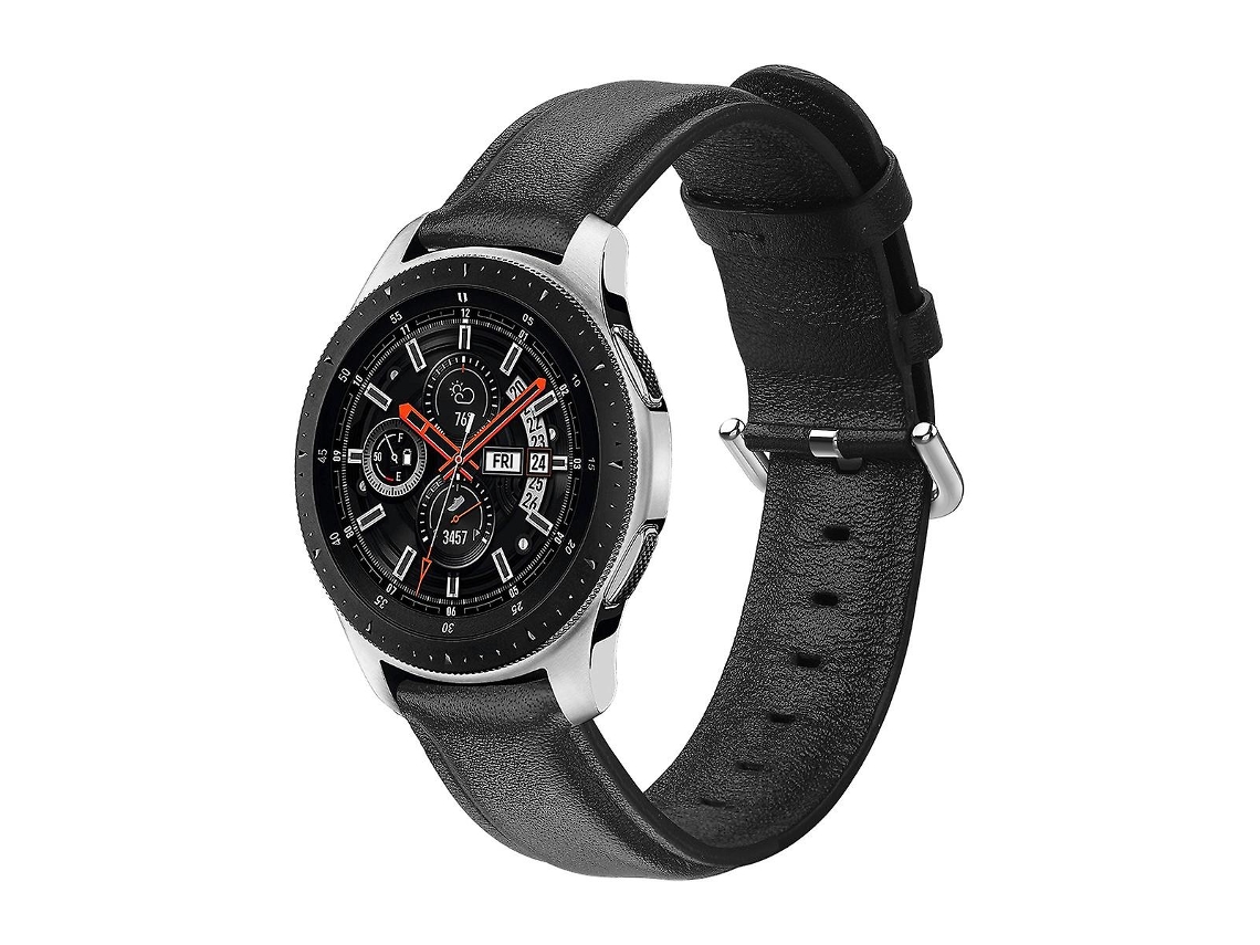 Pulseira de substituição de couro genuíno de 20 mm para Samsung Galaxy Watch 42 mm, relógio inteligente Ly Ebike