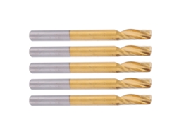 Laxiscreed Fresa Spiral De Dente Único Com Revestimento De Titânio Para Precisão E Durabilidade