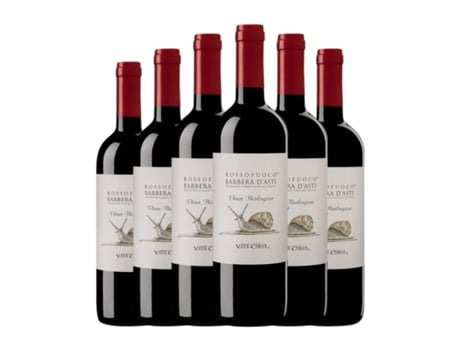 Vinho VITE COLTE Rosso Fuoco Barbera Barbera d'Asti (0.75 L - 6 Unidades)