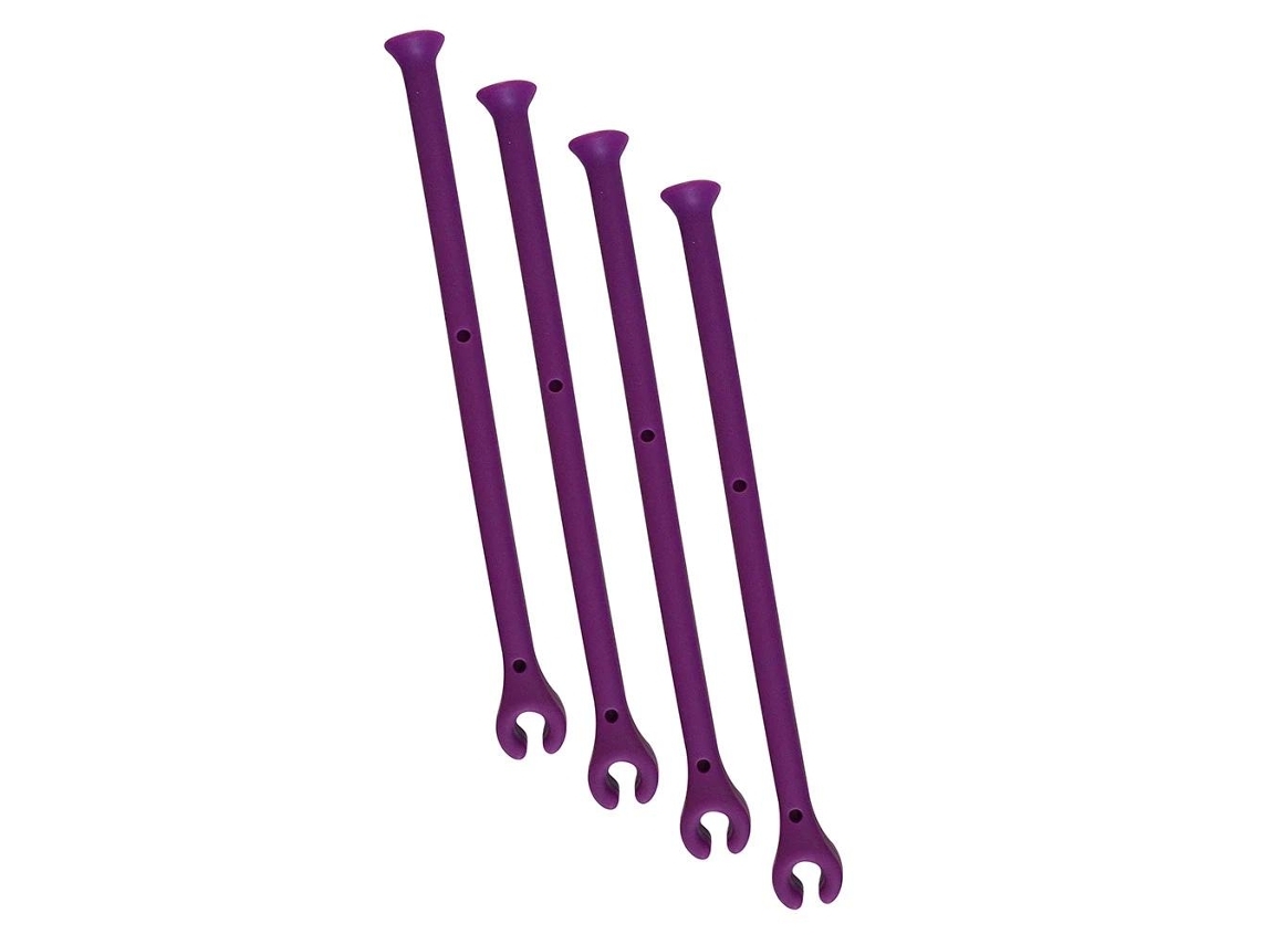 4 X Adjustable Dishwasher-safe Wine Glass Holders By Northix