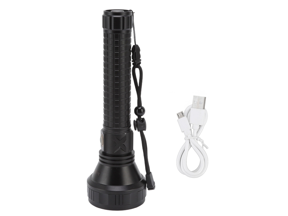Lanterna SST40 Poderosa 8000lm 3 Modos Impermeável IPX65 para Aventura ao Ar Livre | S/MARCA