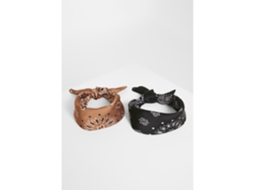 Máscaras de Bandana Satin 2Pcs URBAN CLASSICS