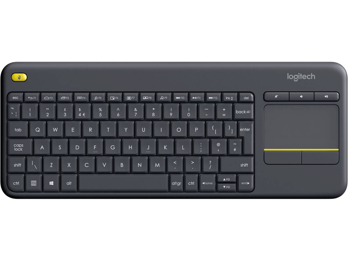 Teclado LOGITECH K400 Plus (Wireless - Layout Belga)