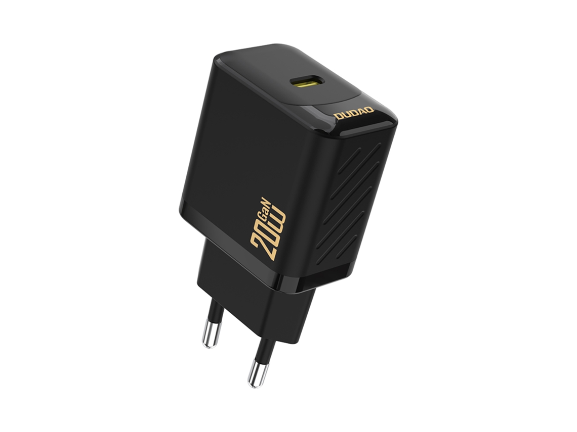 Ładowarka Sieciowa Pd20w Gan Usb c Czarna DUDAO