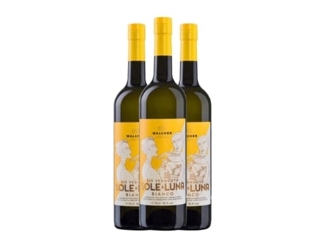 Vermute ALFONS WALCHER Sole Luna Bianco (0.75 L - 3 Unidades)
