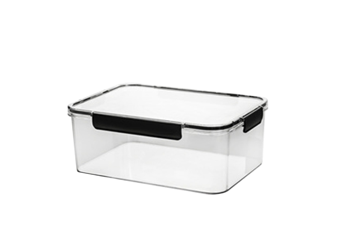 Caixa de Armazenamento Transparente para Refrigerador com Grande Capacidade, Organizador Pet | S/MARCA