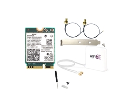 Lurelia Placa Wi-fi Be200 Be200ngw Wi-fi 7 574 Mbps 2400 Mbps 2,4 Ghz Tri Band 2,4/5/6 Ghz