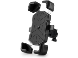 Suporte para Celular de Motocicleta/bicicleta, Compatível com Celulares de 4,5 a 7,2 Polegadas, Resistente a Impactos JYTGALX (preto)